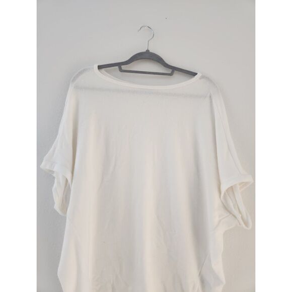 Michael‎ Stars Ellie Elbow Sleeve Top in Chalk | Size S - Picture 3 of 5